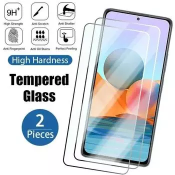 2 шт. закаленное стекло для Xiaomi Redmi Note 11 12 Pro Plus 5G 9S 10S 11S Защитная пленка для экрана Redmi Note 10 9 8 Pro 10C 9A 8 стекло Huawei P Smart 2019 чистый
