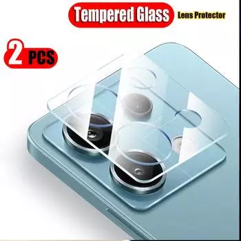 2 шт. закаленное защитное стекло для объектива камеры HD для Redmi 13 13C 14C Note 13 14 Pro 5G Note 13 14 4G 5G Note 14 13 Pro+ 5G POCO C65 X6 M6 Pro Film Xiaomi POCO F6 Pro чистый