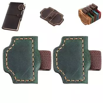 2 шт. Закладка с держателем для ручки, магнитный кожаный держатель для ручки, закладка, кожаные магнитные закладки, держатель для ручки для учителей, студентов