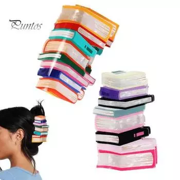 2 шт. заколки для волос в виде книги, женские забавные аксессуары для волос в виде книги, заколка-краб для волос в подарок любителям книг розовый