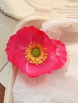 2 шт. Заколки-крабы для волос с цветами, Сильная фиксация, Нескользящие, Гавайские, Милые заколки для волос, Заколка-банан, Аксессуары для женщин, девушек, Праздничные подарки Size fits all