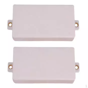 2 шт.. Закрытый звукосниматель с двойной катушкой для электрогитары белый