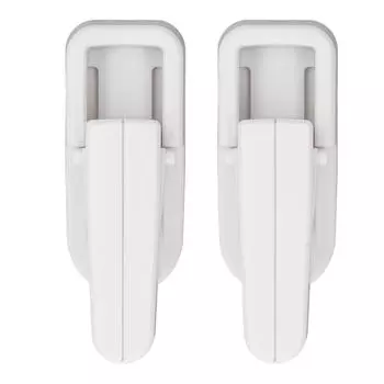 2 шт., замки для дверей с защитой от детей, замки для дверных ручек, детские замки для безопасности малышей, домашних животных, кошек D