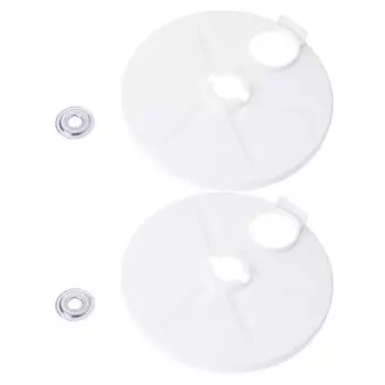 2 шт. Запасная крышка от пыли для колеса, крышка для газонокосилки, пластиковая крышка колеса, запасная часть, подходит для моделей газонокосилок