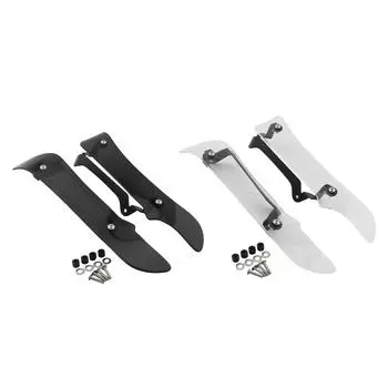 2 шт. запасные части для обтекателя воздушного дефлектора, простая установка, профессиональное боковое крыло мотоцикла для BMW 2017-2024 K1600GT чистый