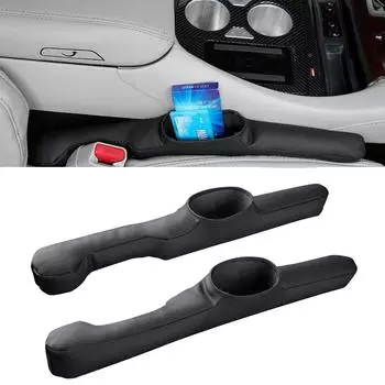 2 шт. Заполнитель щели между сиденьем автомобиля и консолью Органайзер для щели сиденья для автомобиля, внедорожника, грузовика и фургона