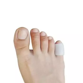 Защитник для маленьких пальцев ног, мозоли, волдыри, мозоли, силиконовая трубка, защита от косточки на ноге, массажер для снятия боли, уход за ногами 2Pcs