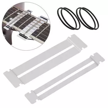 2 шт., защита грифа из нержавеющей стали, защита лада, напильник для шлифовки, чистка лака, инструмент «сделай сам», инструменты для ремонта гитарных ладов