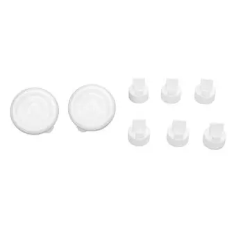 2 шт. Защита от обратного потока 6 шт. Белые клапаны Duckbill, сменные аксессуары для молокоотсоса S2 S1 9 Pl