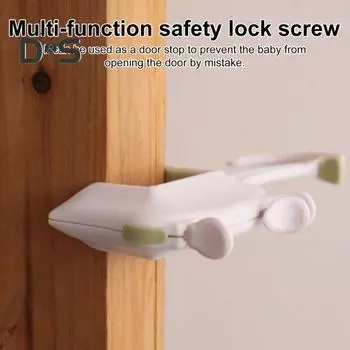 2 шт. Защита от защемления дверного замка, защита от детей, защита от защемления пальцев для ручек, ручек белый