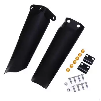 2 шт. Защита передней вилки для мотоцикла 140cc 160cc Grubenrad Motocross чёрный