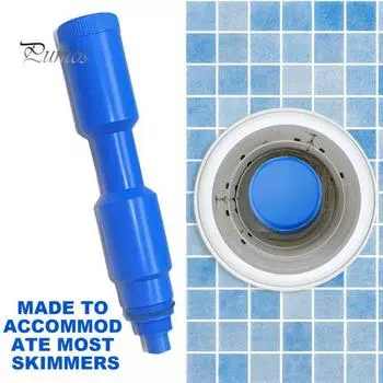 2 шт. Защита скиммера для бассейна Простая установка Зимняя заглушка для резьбовых скиммеров Защита скиммера от замерзания для надземного бассейна 16inch