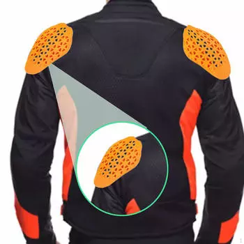 2 шт., защитная накладка на плечо, защитное снаряжение для тела, аксессуары для мотоциклов, протектор для