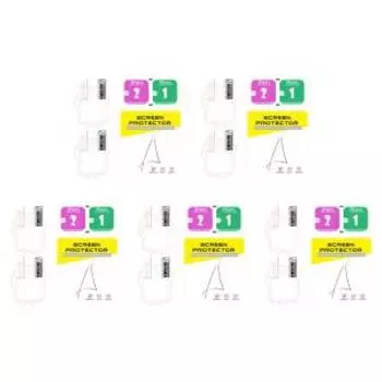 2 шт. Защитная пленка для экрана от царапин для тамагочи универа (Белая мягкая пленка ТПУ