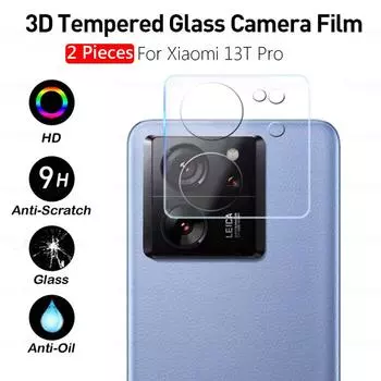 2 шт. защитная пленка для объектива камеры, закаленное стекло для камеры Xiaomi 13T Pro Xiaomi13T Pro 5G, стеклянная пленка для объектива For Xiaomi 13T прозрачный