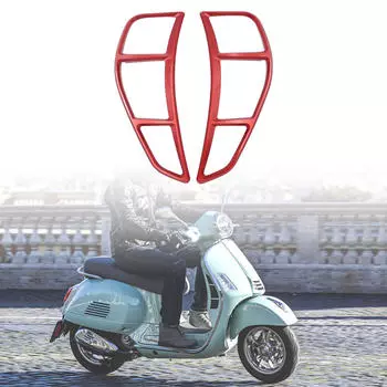 2 шт. Защитная решетка радиатора из алюминиевого сплава, простая в установке, износостойкая, замена запасной части красный