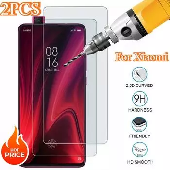 2 шт защитное стекло mi9t для xiaomi mi 9t mi9t pro закаленное стекло для xiaomi xiomi xaomi 9tpro 9 t t9 pro защитная стеклянная пленка Xiaomi Mi 9 SE чистый