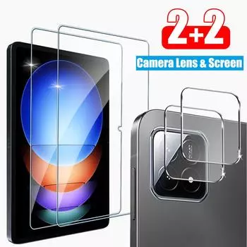 2 шт. Защитное закаленное стекло для экрана Xiaomi Pad 6s Pro Pad 5 6 Pro Чехол Защитная пленка Аксессуары