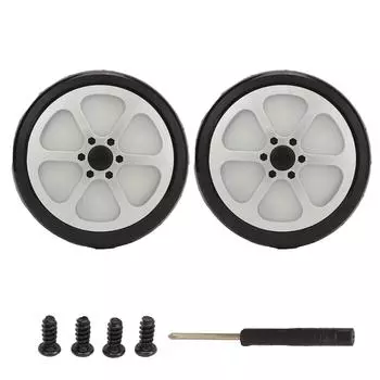 2 шт. Защитные фонари для коляски в форме колеса, 3 режима освещения, питание от батареек типа АА, светодиодные фонари для велосипеда с