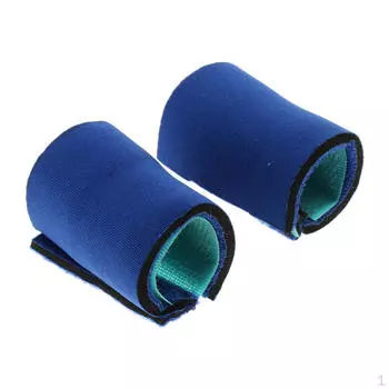 2 шт., защитные ленты для передних лап для домашних животных, полоски для браслетов, полоски - синий, S