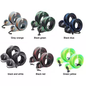 2 шт. Защитные носки для удочек со шнуром 32 мм, плетеная сетка, защита для удилища для спиннинга при морской рыбалке