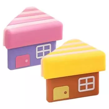 2 шт. Защитные уголки для мебели в виде домика, защита углов для детей, протекторы для углов, домашняя мебель 2Pcs