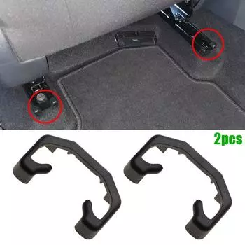 2 шт. защитный чехол для направляющей направляющей сиденья автомобиля, черный для VW Tiguan 5N Polo Sedan 2010-2022 Polo Liftback Sedan GT