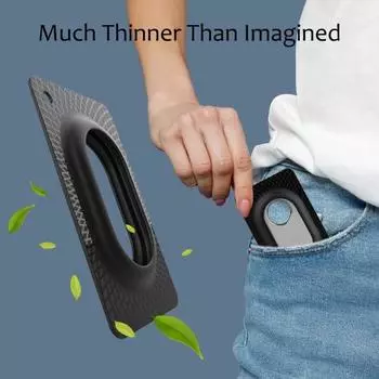 2 шт., защитный чехол для позиционера, чехол-вставка для ультра-карт, тонкий, идеально подходит для брелка с отверстием, противоударный 2pcs чёрный