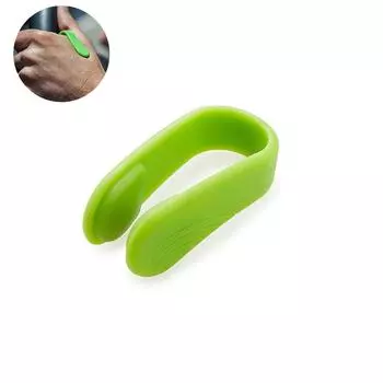 2 шт. зажим для акупрессуры портативный акупрессурный ладонь простой легкий и эффективный инструмент светло-зеленый