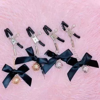 2 шт., зажим для груди, секс-принадлежности, длительный срок службы, металлическая игрушка SM для флирта сосков для взрослых мужчин и женщин