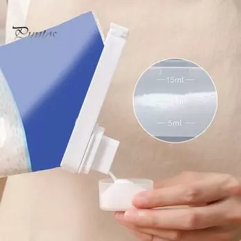 2 шт. зажим для пакета с носиком для заливки, зажимы для пищевых пакетов для герметизации, удобные носики для заливки, многоразовые зажимы для запечатывания пластиковых крышек для хранения закусок S 2pcs