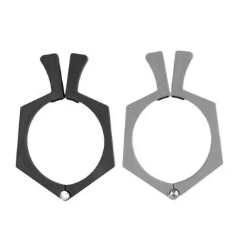 2 шт. зажим для стакана для сублимации ABS нескользящий зажим для упаковки стаканов для сублимационной бумаги черный