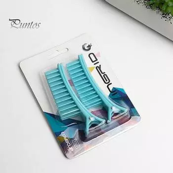 2 шт. зажим для укладки волос, профессиональный нескользящий гребень для пробора без следов, зажим для волос с клювом утки, домашний салон, женская стрижка волос чёрный