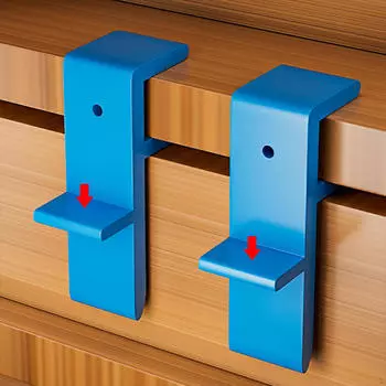 2 шт. зажим для закрывания шкафа, столярные приспособления, плотницкий крепеж, фиксированный зажим высотой 16-18 мм