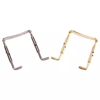 2 шт. Зажимные винты для подбородника, интегрированные металлические крепежные инструменты, аксессуары для скрипки # серебряный