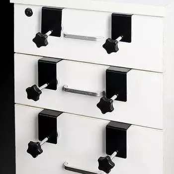 2 шт. зажимы для фиксации ящика, нержавеющие, прочные, несущие противоскользящие конструкции, передние монтажные зажимы для ящика, деревообрабатывающие инструменты серебряный