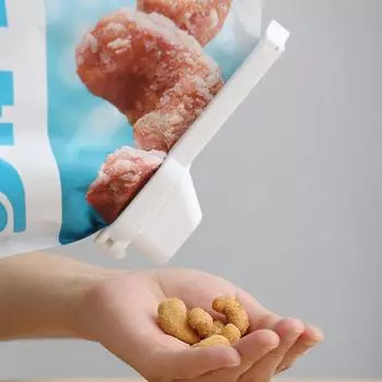 2 шт. зажимы для пищевых пакетов с крышкой зажимы для запечатывания сухого молока зажимы для закусок кухонные пищевые чипсы влагостойкие зажимы для молочных пакетов 1PC