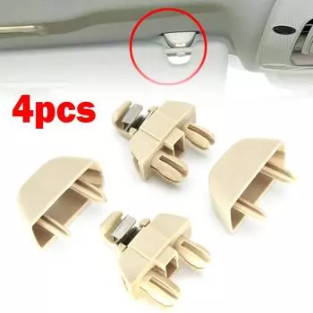 2 шт. зажимы для солнцезащитного козырька для VW AMEO POLO 6R 6C UP A6 4F C6 4G C7 C8 A7 A8 RS6 RS7 e-Tron кронштейн держателя солнцезащитного козырька