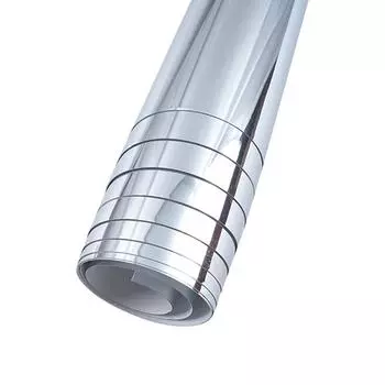 2 шт. зеркальные настенные наклейки светоотражающие гладкие наклейки водонепроницаемые DIY обои для дома окна дома детская комната фреска