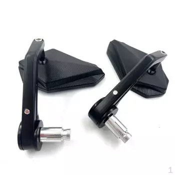 2 шт. Зеркала заднего вида на конце бара, высокопроизводительные, заменяемые детали из алюминиевого сплава для