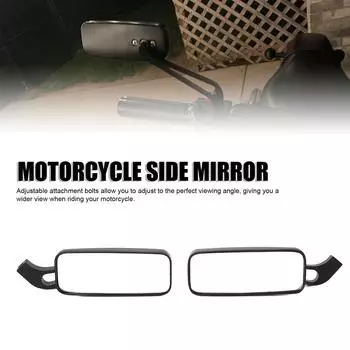 2 шт. зеркало заднего вида для мотоцикла 8 мм 10 мм, боковое зеркало на руль с прозрачным обзором для XJR1300 XVS950 XT660 Majesty TNT DRD