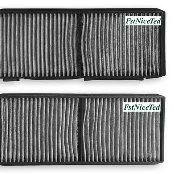 2 шт. желтый нетканый фильтр с активированным углем для кондиционера применяется к Seahorse M5/M6/Seahorse V70 OE 23307000C Air Filter (2pcs)