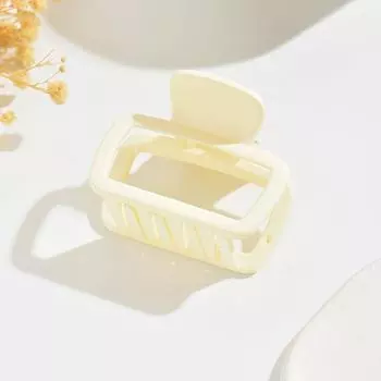 2 шт. Женская квадратная легкая заколка-краб для волос, модный элегантный аксессуар для волос, заколка, подходящая для укладки волос и макияжа