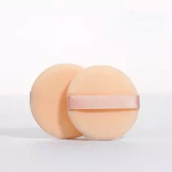 2 шт. Женская овальная пуховка для макияжа, спонж для пудры, цвет кожи, сухая и влажная, двойного назначения, воздушная кушон, косметическая тональная основа, спонж для макияжа, косметические инструменты 2pcs