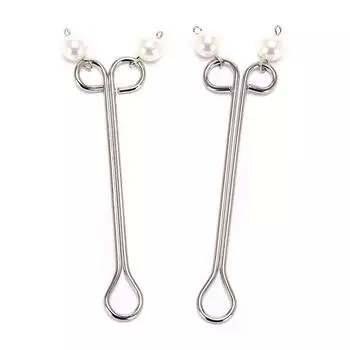 2 шт. женские секс-игрушки зажимы для сосков клитор ушные зажимы продукт для взрослых игра