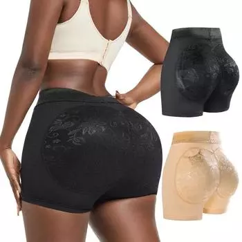 2 шт. Женские утягивающие трусики для живота, женские большие размеры, утягивающие ягодицы, утягивающие трусики-подтяжки из сетчатой ткани, дышащие, поддельные трусики из полипропилена S чёрный