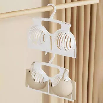 2 шт. женские вешалки для бюстгальтеров, сушилка для нижнего белья, полый органайзер, универсальная одежда