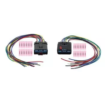 2 шт. Жгут проводов разъема двери подходит для Jeep Grand Cherokee Wj Wrangler