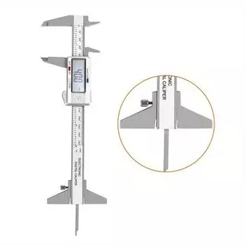 2 шт., зондирующая база, штангенциркуль, измерительная база из нержавеющей стали, база для измерения глубины, цифровой штангенциркуль, измерительный мост 2pcs