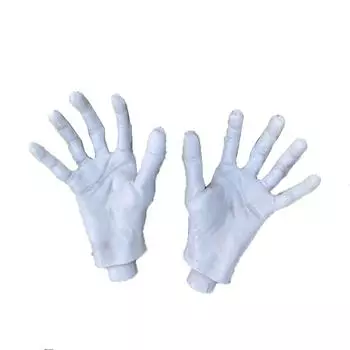 2 штуки Искусственные Жуткие Пластиковые Руки для Украшения Дома с Привидениями на Хэллоуин